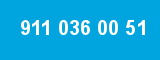 911 036 00 51